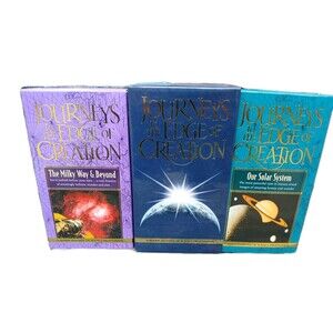 JOURNEYS TO THE EDGE OF CREATION 2-VHS SET (1996) MOODY INSTITUTE OF SCIENCE